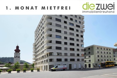 Urban &amp; modern Wohnen in Feldkirch: 3-Zimmer-Dachgeschosswohnung in der BahnhofcityTop 13