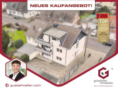 Bezugsfrei und saniert! Moderne Erdgeschosswohnung mit Terrasse und Garage in Bornheim - Sechtem