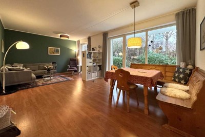 Vollmöblierte 2-Zimmer-Gartenwohnung auf Zeit!