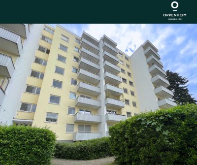 Leerstehend! Zweizimmerwohnung in Bonn-Bad Godesberg – Aufzug, neue Fenster, modernes Bad