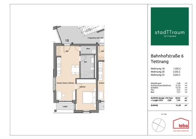 Neubauprojekt "stadTTraum"
Leben wo andere Urlaub machen