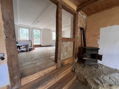 Handwerker aufgepasst: Fachwerkhaus zur Sanierung auf tollem Gartengrundstück Eibeck / Odagsen