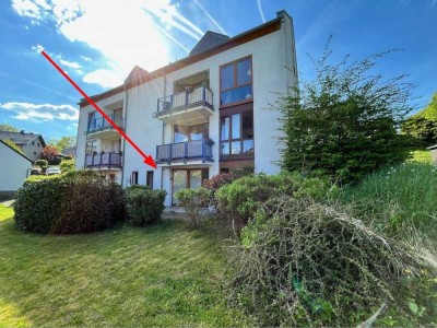 Helle 3-Zimmer-Wohnung mit Terrasse & Garten in ruhiger Höhenlage von Niederfischbach