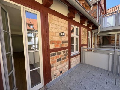 *Erstbezug* schöne 2 Raumwohnung im sanierten Fachwerk mitten im Herzen der historischen Altstadt