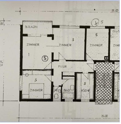 Sonnige 4 Zimmer Wohnung mit Einbauküche