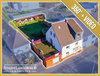 Geräumige Doppelhaushälfte mit Garage, Terrasse und Garten in Fischbach
