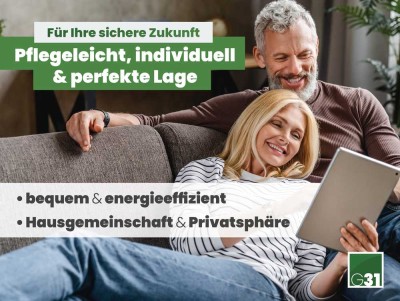 Für unsere sichere Zukunft: pflegeleichte Wohnung in perfekter Lage