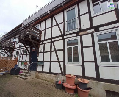 Charmante 3-Zimmer-Wohnung mit Balkon in saniertem Fachwerkhaus