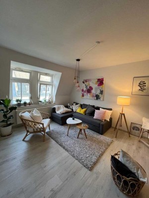 Helle 2-Zimmer Dachgeschosswohnung in Leipzig-Volkmarsdorf