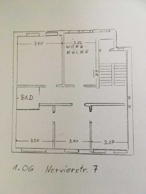 3 Zimmer - 81 m² mit großer Wohnküche sucht Pärchen