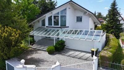 Seltene Architekten-Villa in unverbaubarer Toplage - sofort beziehbar