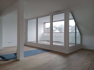 Traumhafte 3 1/2-Zimmer-Dachgeschosswohnung mit großer Dachterrasse