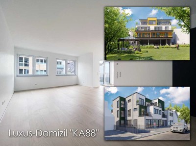 ERSTBEZUG � Harmonie von Natur & Luxus � 2-Zimmer-NEUBAU-Wohnung mit Balkon im Luxus-Domizil KA88