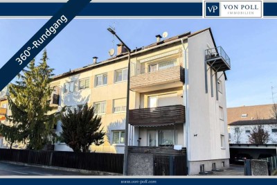 VON POLL| Kaptialanleger aufgepasst - renovierte Dachgeschosswohnung mit Balkon