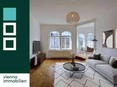 Charmante 4-Zimmer-Altbauwohnung mit Erker