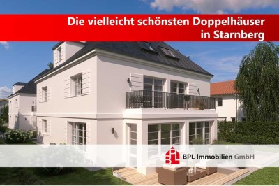 Wunderschöne Neubau Doppelhausvillen in Starnberg - elegant, zentral und zeitgemäß