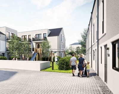 Terrasse und kl. Gartenanteil • NEUBAU • Wohnen im Rodehof • ca. 62 m² Wfl. • Herzogenrath