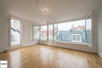 traumhafte 4-Zimmer-DG-Wohnung inkl. 2 Dachterrassen auf Wohnebene - ab sofort verfügbar!