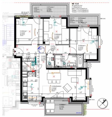 Helle 4-Zimmer-Wohnung im Dachgeschoss  ✨  Erstbezug in den Aeulehöfen