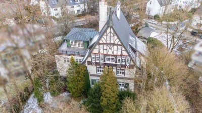 Moderne Wohnung mit Galerie & Dachterrasse in einem imposanten Fachwerkhaus