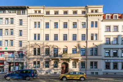 1-Zimmer-Altbau-Wohnung mit Balkon