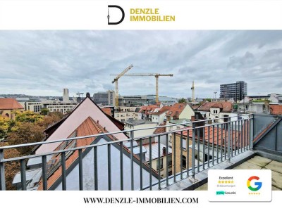 S-Mitte: Großzügiges Wohnen mit Weitblick – Stilvolle Maisonette über den Dächern der Stadt