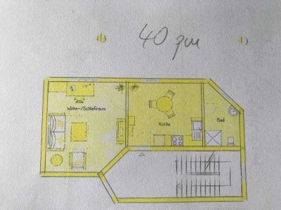 schickes Appartment mit einem Zimmer und EBK in Unna-Massen