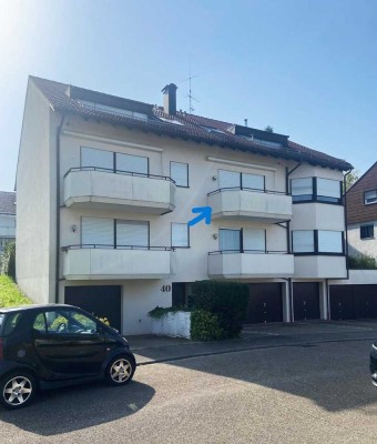 3-4 Zimmer-Wohnung in Waldrandlage mit herrlichem Ausblick in 6 Parteienhaus in Baden-Baden