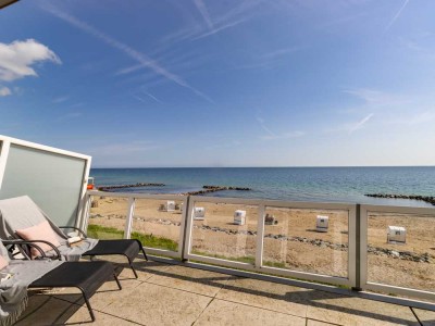 Stilvolle Wohnung in Schönhagen mit Meerblick, privater Sauna und Balkon an der Ostseeküste