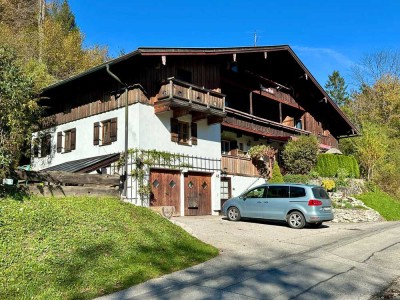 Vermietetes 4-Familienhaus im Landhausstil zwischen Marktschellenberg und Berchtesgaden