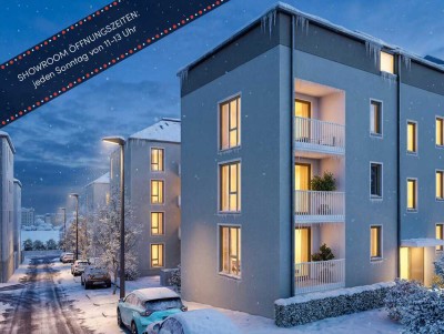 Gartenwohnung mit Terrasse: Traumdomizil für Paare oder kleine Familien - Showroom geöffnet!