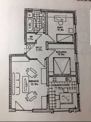 Helle 3-Raum-Wohnung im Herzen Pfaffenhofens