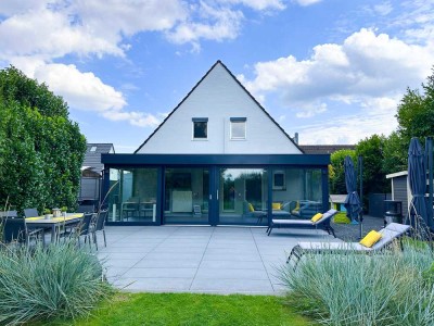 WOHLFÜHLOASE  nahe Düsseldorf: Ihr Wohnglück mit Wintergarten,Sauna & XL-Sonnenterrasse - prov.frei