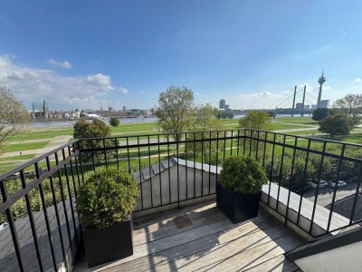 Kaiser-Wilhelm-Ring mit Rheinblick - Luxuriöses Penthouse