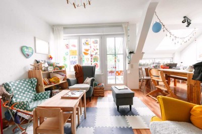 Stilvolle 4,5-Raum-Maisonette-Wohnung mit gehobener Ausstattung mit Balkon