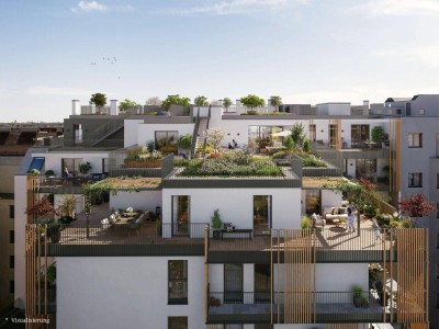 STADTGARTEN-IDYLL: URBANES WOHNEN MIT GRÜNEM LUXUS