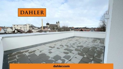 Neubau: 3-Zimmer Penthouse-Wohnung - Seniorengerechtes Wohnen im Luftkurort Lindenberg im Allgäu