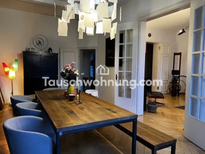 Tauschwohnung: Traumhafte 5-Zi-Altbauwohnung mit BLK im Glockenbach