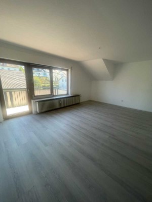 Renovierte Zweizimmerwohnung mit großem Balkon