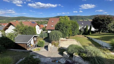 Gelnhausen: gepflegte 4 ZKBWC/EBK mit Terrasse und Garten mit Aussicht