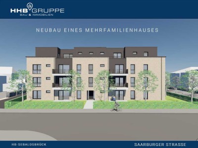 Erstbezug: Moderne barrierearme 3-Zimmer-Neubauwohnung mit Terrasse