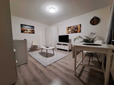 1 Zimmer Wohnung, 25 m², möbliert, ruhige Lage, auf Zeit