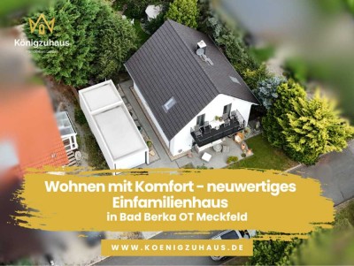 Neuer Preis! - Wohnen mit Komfort - neuwertiges Einfamilienhaus in Bad Berka OT Meckfeld