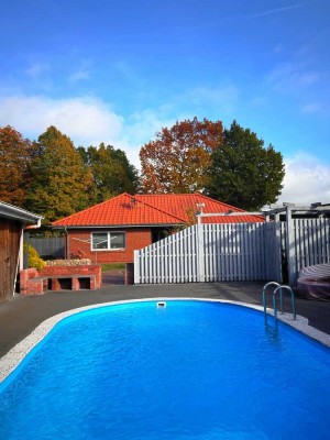 Traumhaftes Einfamilienhaus mit Outdoor-Pool in Oldendorf!