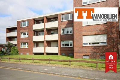 TT bietet an: Eigentumswohnung mit Balkon in zentraler Lage von Schortens  ideal für Selbstnu