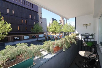Moderne 35 m² Wohnung im Herzen der Dortmunder Fußgängerzone mit Balkon und hohem Komfort