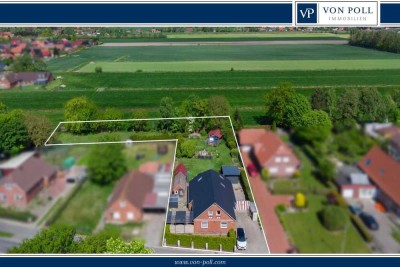 Saniertes Friesenhaus mit großem Garten in Upgant-Schott