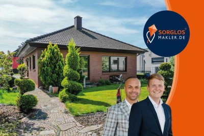 Bungalow mit Gästehaus am grünen Stadtrand von Magdeburg Prester