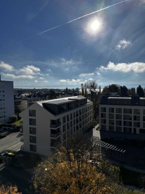 Helle 1-Zimmer Wohnung mit Balkon im 7. OG in Friedrichshafen
