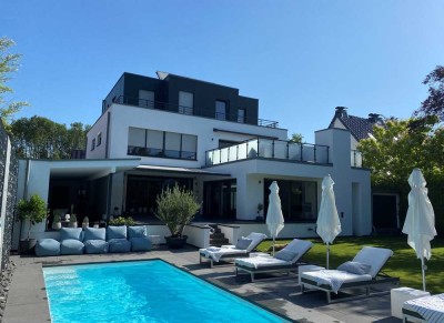 Exklusive Villa im Bauhaus-Stil in Bottrop-Kirchhellen